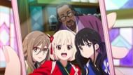 Staff of Lyco Reco café (Image via A-1 Pictures)